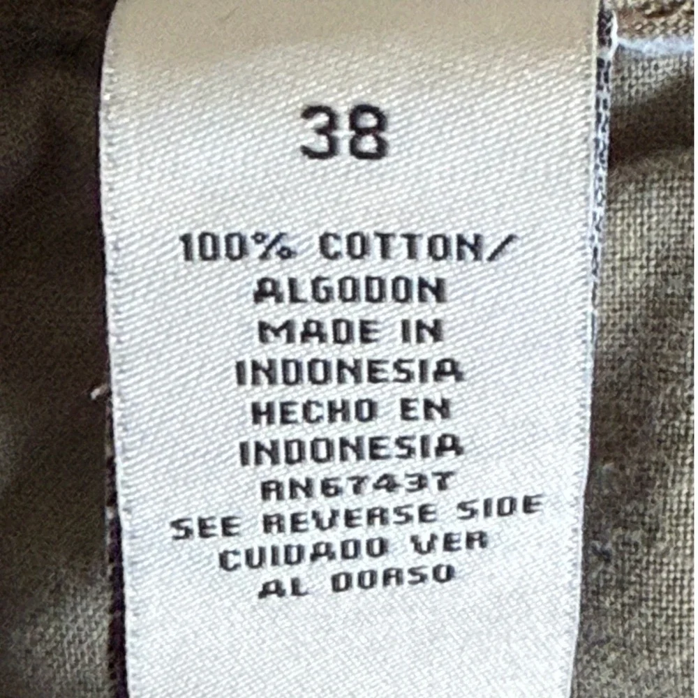 Polo Ralph Lauren Cargo Shorts Mens 38 Olive Green Military Utility Stencil RLCO